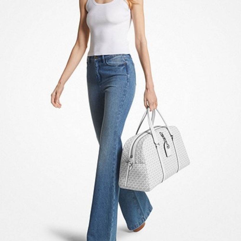 Micheal kors heritage extra-Large logo weekender bag - Picture 4 of 4